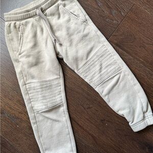 3/$20 H&M Kids Light Beige Joggers